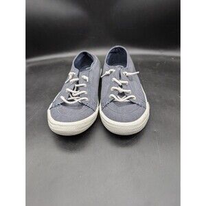 SPERRY Top Sider STS81822 Blue Canvas Sneakers Comfort Shoes Women's Sz 9.5